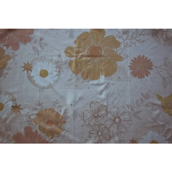 Flowery Silk Scarf