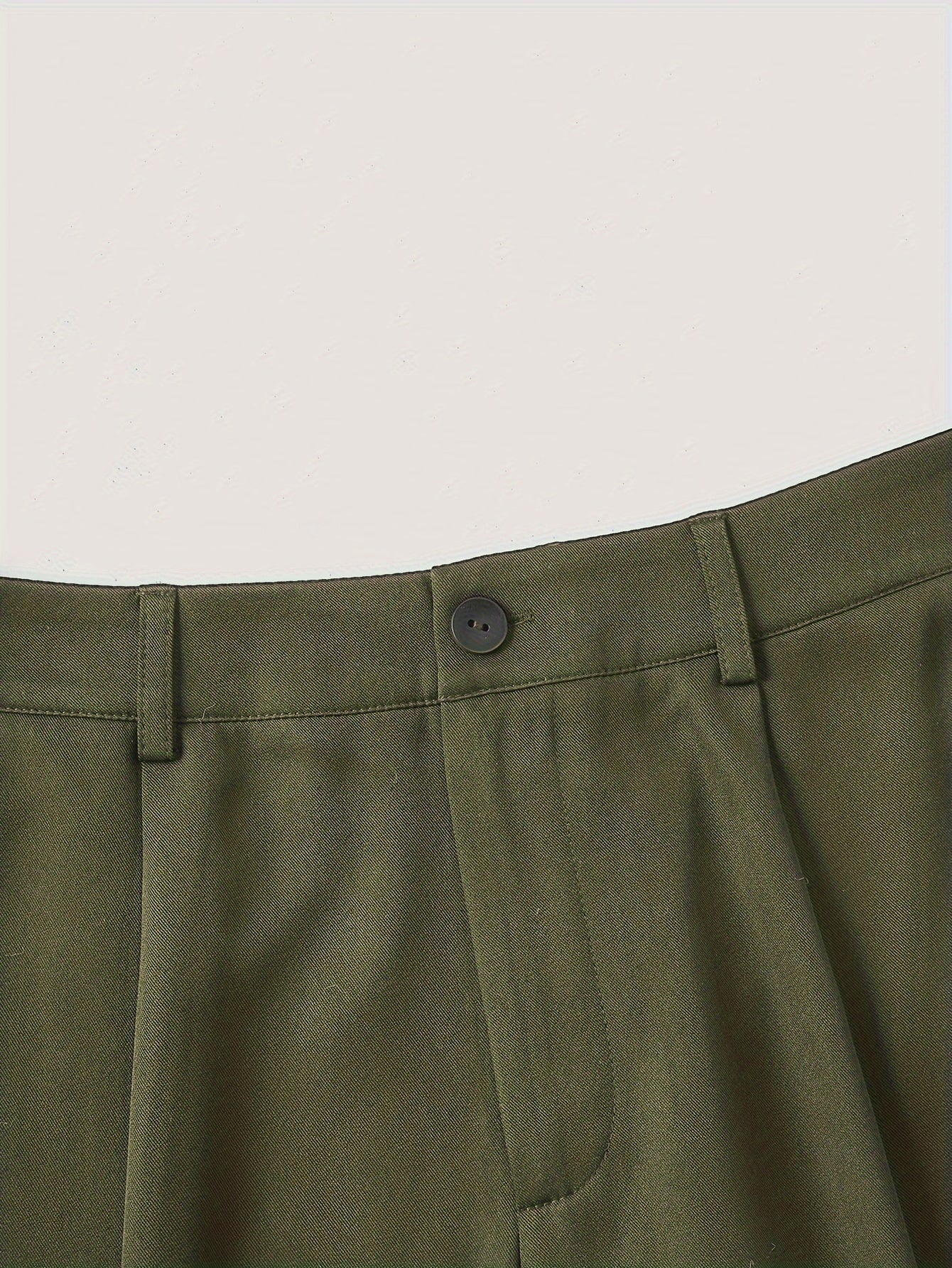 Draped Wide-Leg Pants