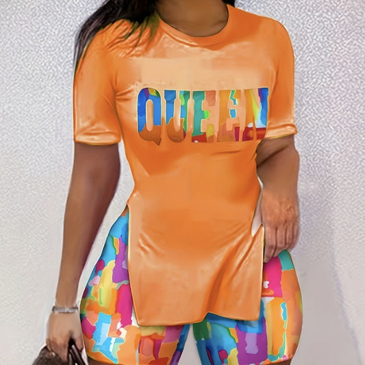 Bright Orange Queen Set