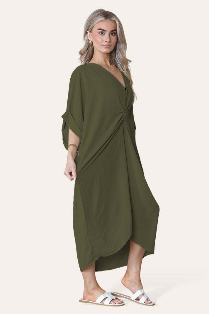 Knotted Twist Dress