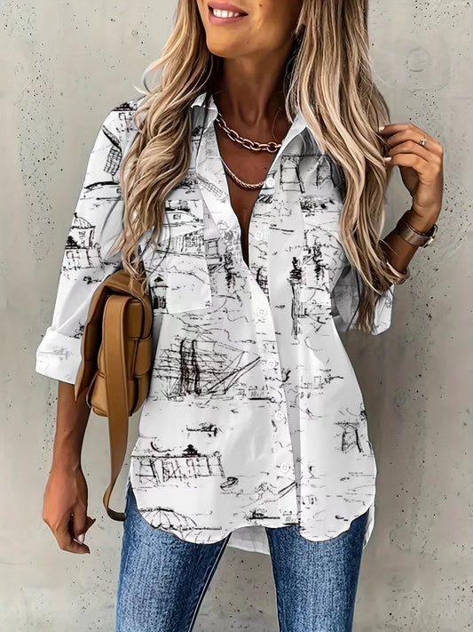 Oversized Button Up Shirt